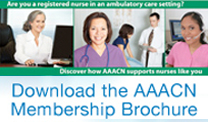 Download the AAACN Membership Brochure